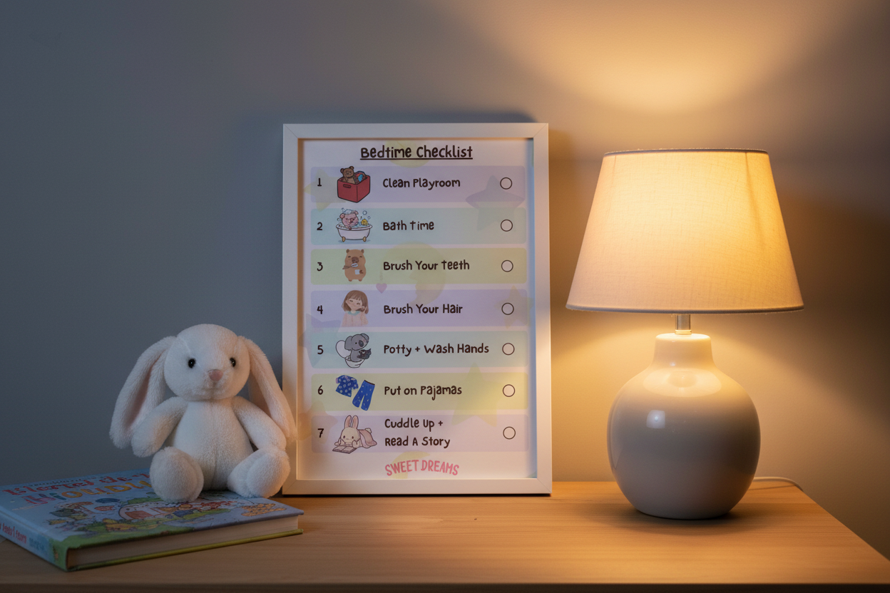 Bedtime Routine Lifestyle Shot