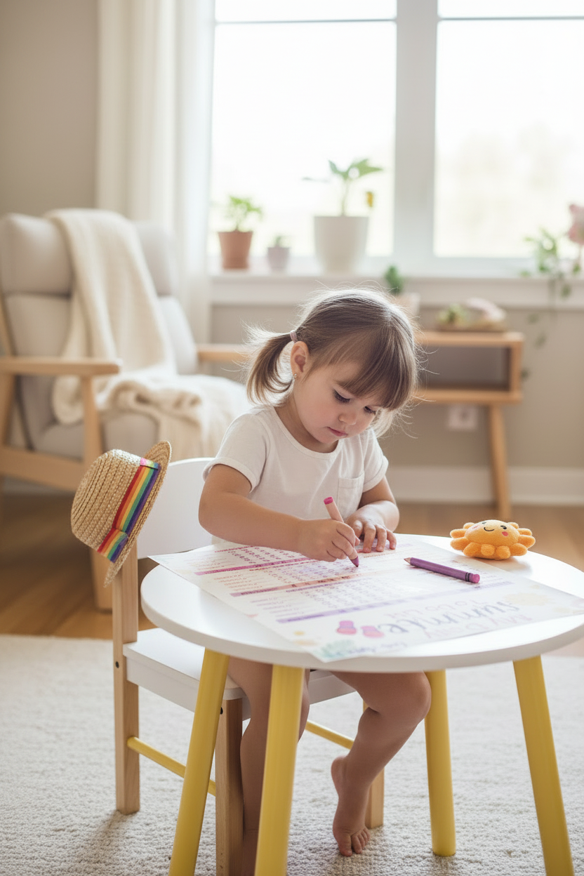 Summer Tracker Lifestyle Shot - Realistic Paper